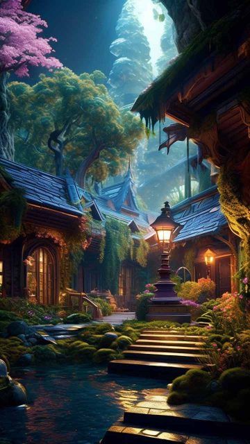 魔法森林小屋
